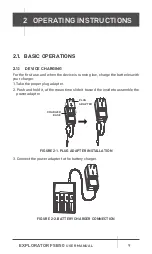 Preview for 9 page of AGM EXPLORATOR FSB50-640 User Manual