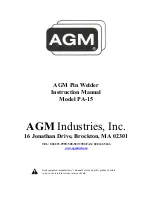 Предварительный просмотр 1 страницы AGM PA-15 Instruction Manual