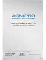 Предварительный просмотр 4 страницы Agnpro ED-121AV Product Manual