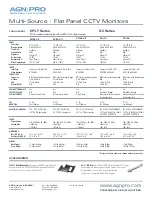 Предварительный просмотр 2 страницы Agnpro EP-15AV-LT Specifications