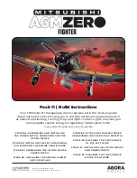 Agora Models Hachette Mitsubishi A6MZERO FIGHTER Build Instructions preview