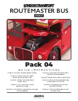 Preview for 1 page of Agora Models LONDON TRANSPORT ROUTEMASTER BUS Build Instructions