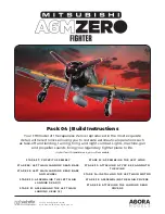 Agora Models Mitsubishi A6M ZERO Fighter Build Instructions предпросмотр