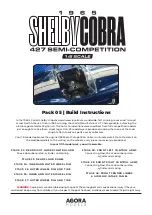 Agora Models SHELBY COBRA 1965 Build Instructions preview