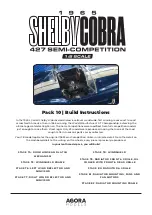 Agora Models SHELBY COBRA 427 SEMI-COMPETITION 1965 Build Instructions предпросмотр