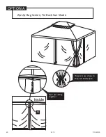 Preview for 20 page of Agora Outdoor Living PC-15000 Assembly Instructions And Owner'S Manual