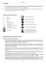 Preview for 5 page of AGP BG125 Original Instructions Manual