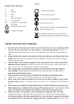 Preview for 5 page of AGP CS11 Original Instructions Manual