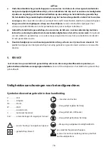 Предварительный просмотр 78 страницы AGP G125 Original Instructions Manual