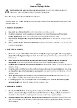 Preview for 3 page of AGP SB9 Original Instructions Manual