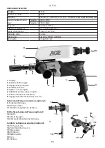 Preview for 58 page of AGP TC402 Original Instructions Manual