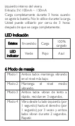 Preview for 18 page of AGPtek 3D Massage Sleep Eyeshade User Manual