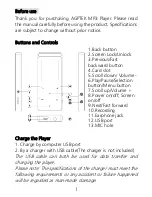 Предварительный просмотр 3 страницы AGPtek A01S User Manual