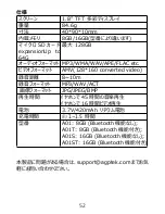 Preview for 54 page of AGPtek A01S User Manual