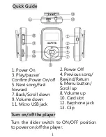 Предварительный просмотр 3 страницы AGPtek A26 User Manual