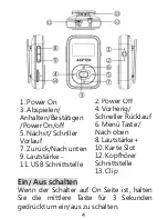 Предварительный просмотр 6 страницы AGPtek A26 User Manual