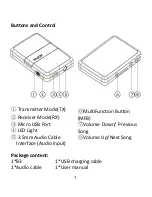 Preview for 3 page of AGPtek B3 User Manual