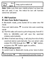 Preview for 10 page of AGPtek BTS141 User Manual