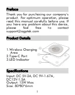 Preview for 3 page of AGPtek DW01 User Manual