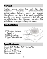 Preview for 8 page of AGPtek DW01 User Manual