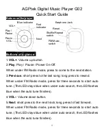 AGPtek G02 Quick Start Manual предпросмотр