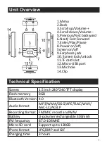 Предварительный просмотр 3 страницы AGPtek G6 User Manual