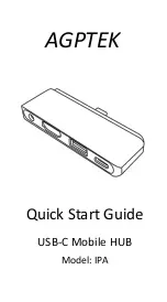 AGPtek IPA Quick Start Manual preview