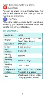 Preview for 6 page of AGPtek LW31 User Manual