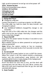 Предварительный просмотр 4 страницы AGPtek MH3B Manual