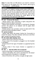 Предварительный просмотр 11 страницы AGPtek MH3B Manual