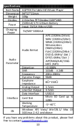 Предварительный просмотр 12 страницы AGPtek MH3B Manual