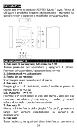 Предварительный просмотр 26 страницы AGPtek MH3B Manual