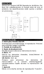 Предварительный просмотр 38 страницы AGPtek MH3B Manual