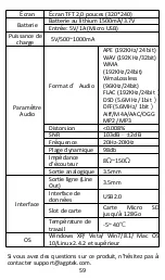 Предварительный просмотр 61 страницы AGPtek MH3B Manual