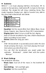 Preview for 8 page of AGPtek ROCKER MUSIC PLAYER User Manual