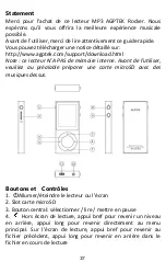 Preview for 39 page of AGPtek ROCKER MUSIC PLAYER User Manual