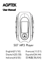 AGPtek S07 User Manual предпросмотр