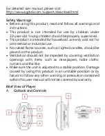 Предварительный просмотр 2 страницы AGPtek S66B User Manual