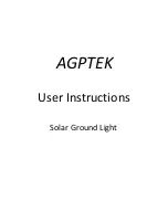 Preview for 1 page of AGPtek SGL4WW User Instructions