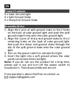 Preview for 2 page of AGPtek SGL4WW User Instructions