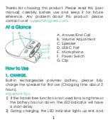 Preview for 2 page of AGPtek SP11 Manual