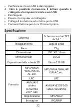 Предварительный просмотр 34 страницы AGPtek T01S User Manual