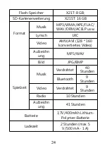 Предварительный просмотр 27 страницы AGPtek X21ST Manual