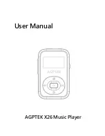 Предварительный просмотр 1 страницы AGPtek X26 User Manual