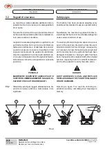 Preview for 22 page of AGREX XAS 150 Operating And Maintenance Manual