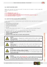 Preview for 107 page of AGREX XDI 1500 User And Maintenance Manual