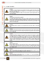 Preview for 126 page of AGREX XDI 1500 User And Maintenance Manual