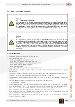 Preview for 135 page of AGREX XDI 1500 User And Maintenance Manual