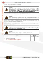 Предварительный просмотр 156 страницы AGREX XDI 1500 User And Maintenance Manual