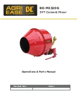 Предварительный просмотр 1 страницы AGRI EASE BE-MX320G Manual